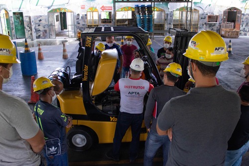 Empilhadeira atualização